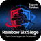 Icon game Rainbow Six Siege, game taktis penyerangan dan pertahanan untuk taruhan esports